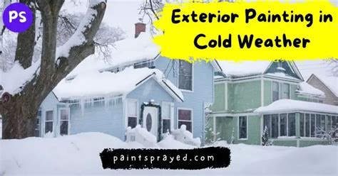 Can You Paint in Cold Weather? Exploring the Unpredictable Palette of Winter