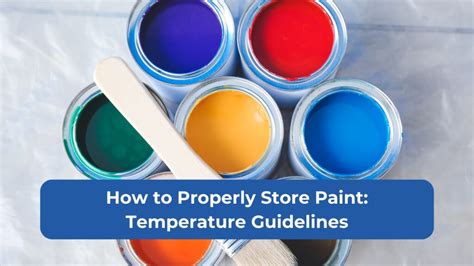 What Temperature Should Paint Be Stored At: A Brushstroke of Chaos in the World of Colors